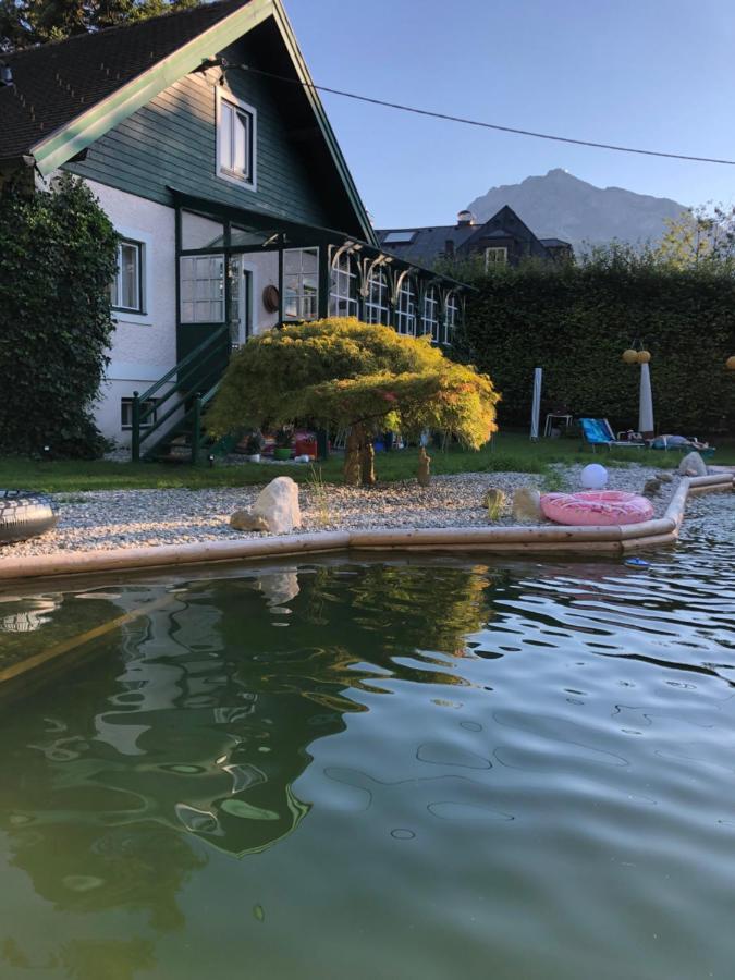 Haus Mit Sauna Und Privatem Badeteich In Anif Bei Salzburg Exteriér fotografie