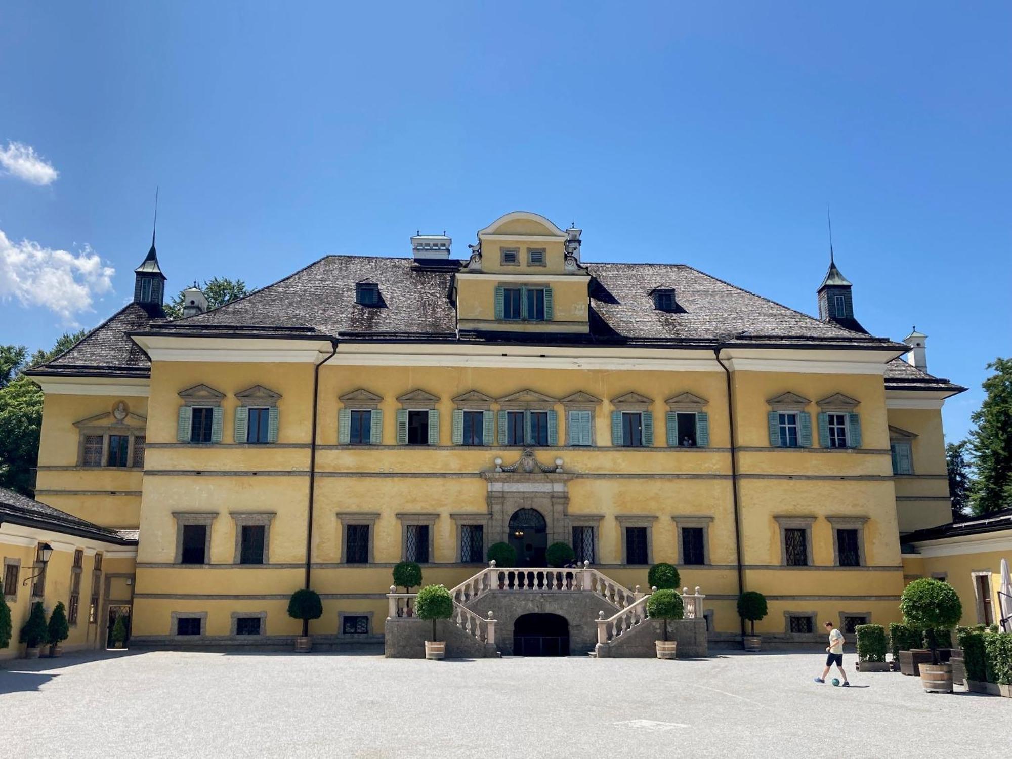 Haus Mit Sauna Und Privatem Badeteich In Anif Bei Salzburg Exteriér fotografie